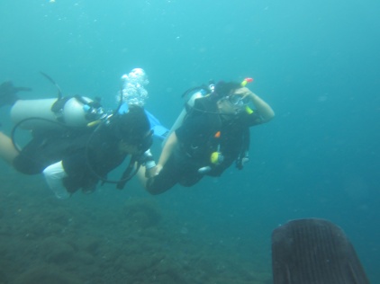 Diving at Tulamben