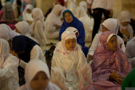 Ramadan prayers at Masjid Istiqlal